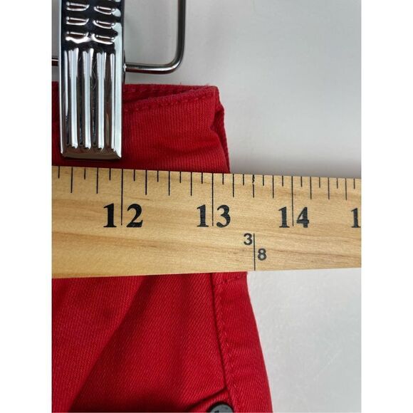 NWT Sandrine Rose Hi Skinny Color Pop Red Jeans Size 26 - Picture 11 of 13